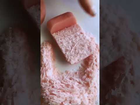 Asmr soap cutting.🧼【石鹸を削る🧼】#asmr #soap #石鹸 #soapcutting #soapcubes