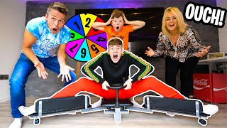 How Far Can You SPLIT CHALLENGE! w\/ Family 4