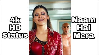 Naam Hai Mera Song Hate Story Iv Urvashi Rautela Whatsapp Status Full Screen 4K Hd 2021