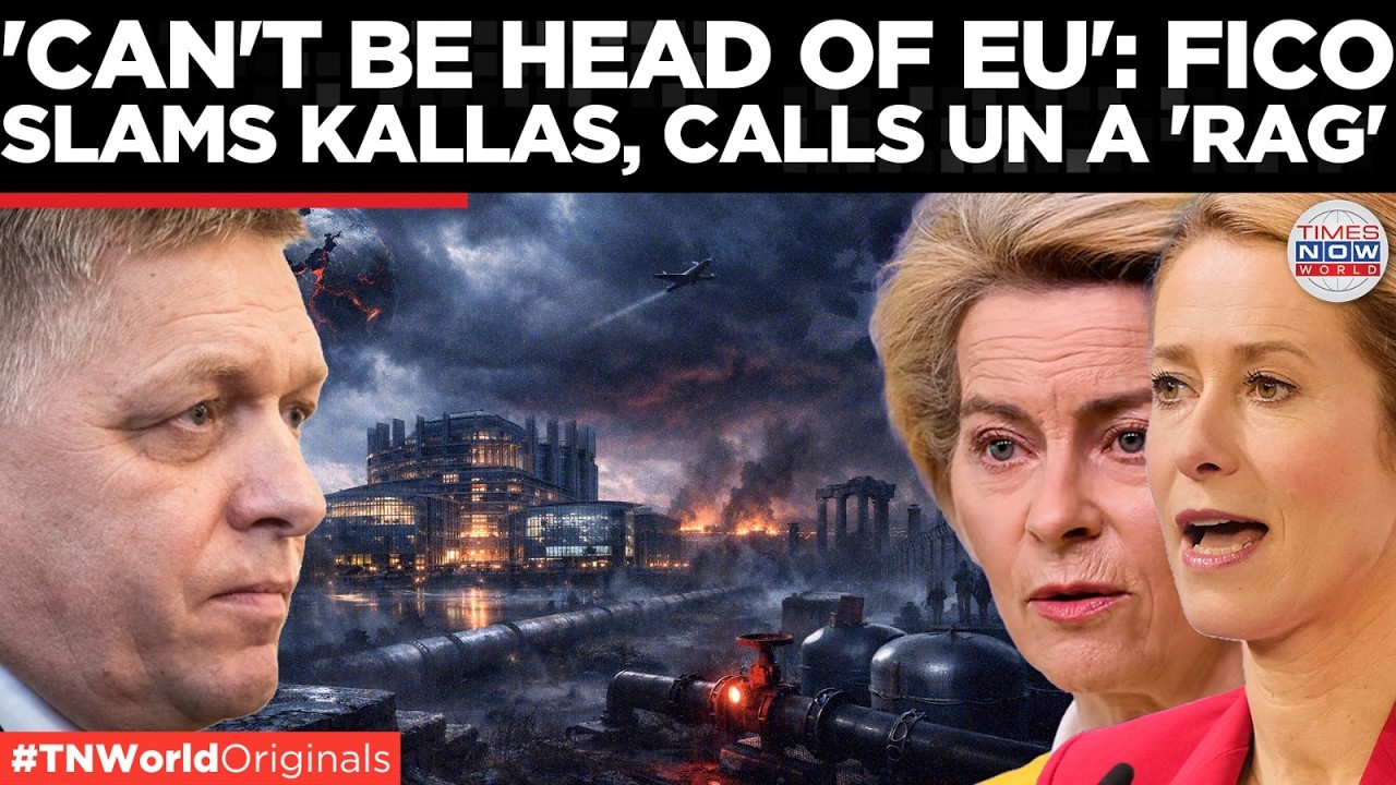FICO BLASTS EU Foreign Policy Chief: Kallas Cannot Lead European Diplomacy, No One Meets Her!