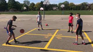 4 Square Rules Grades 3Rd And Up Bluffsview Playground