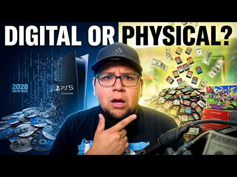 PlayStation Abandoning Physical Media | Nintendo's Physical Sales EXPLODE