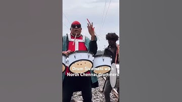 Drums Shivamani with north Chennai￼ Drummers❤️￼