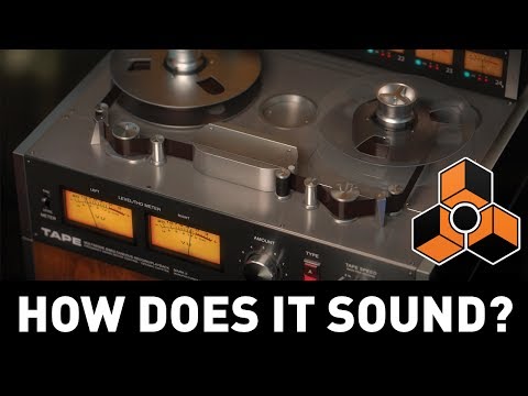 Softube Tape First Look | Reason 9.5