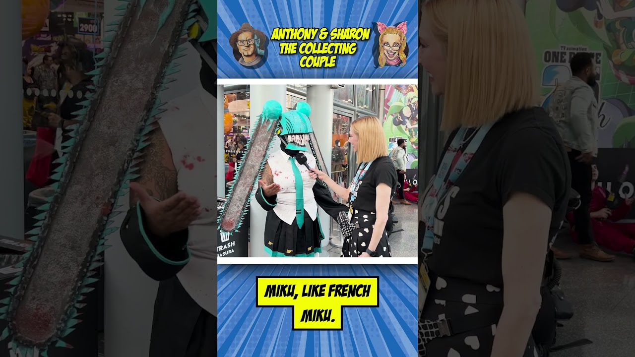 Chainsaw Miku Cosplay at NYCC #miku #hatsunemiku #cosplay #chainsawman #nycc #denji #cosplayer