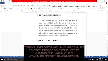 DESIGN AND FABRICATION OF AUTOMATIC SPEED BREAKING SYSTEMS FOR VEHICLES MECHANICAL PROJECT
