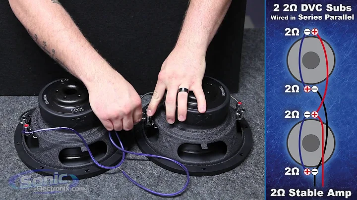 How to Wire Two Dual 2 ohm Subwoofers to a 2 ohm Final Impedance | Car Audio 101