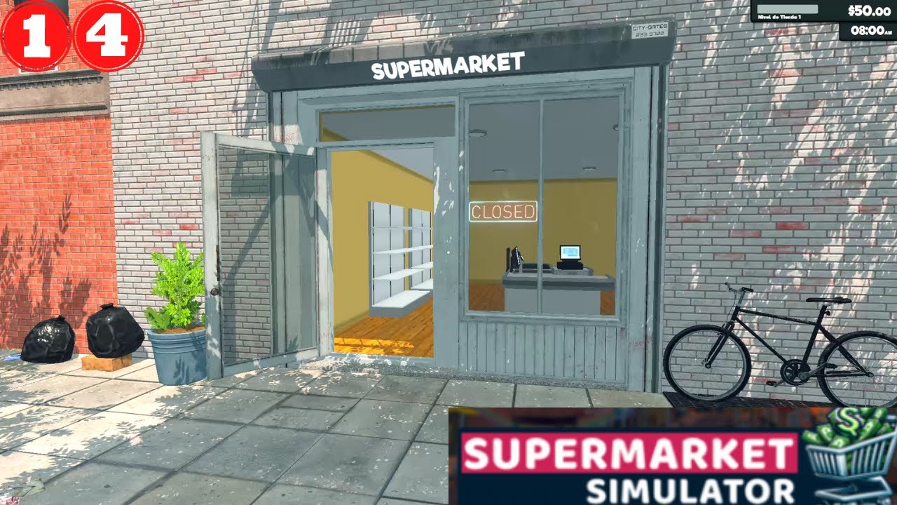 Supermarket Simulator #14 HACIA LA NUEVA LICIENCIA