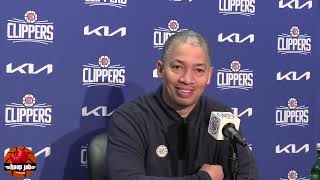 Ty Lue Reacts To The Clippers 123-83 Win Over The Spurs. HoopJab NBA