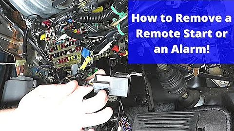 Car Alarm Removal Made EASY Without Damaging Your Vehicle!