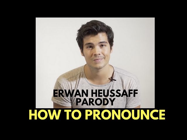 How to pronounce DroidHero Products by Fafa Russ. Erwan Heussaff Parody class=