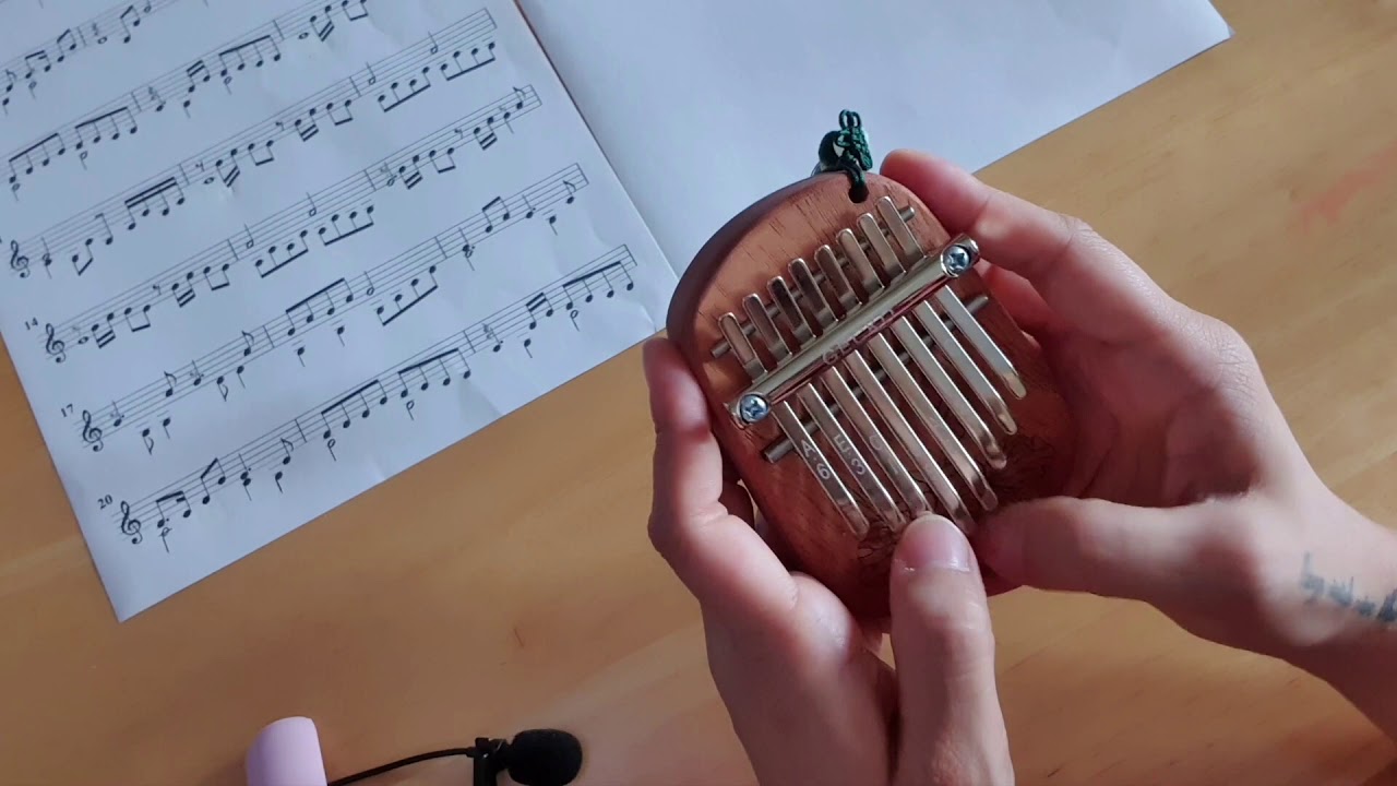 칼림바 kalimba - 첨밀밀 甛蜜蜜 with GECKO mini kalimba