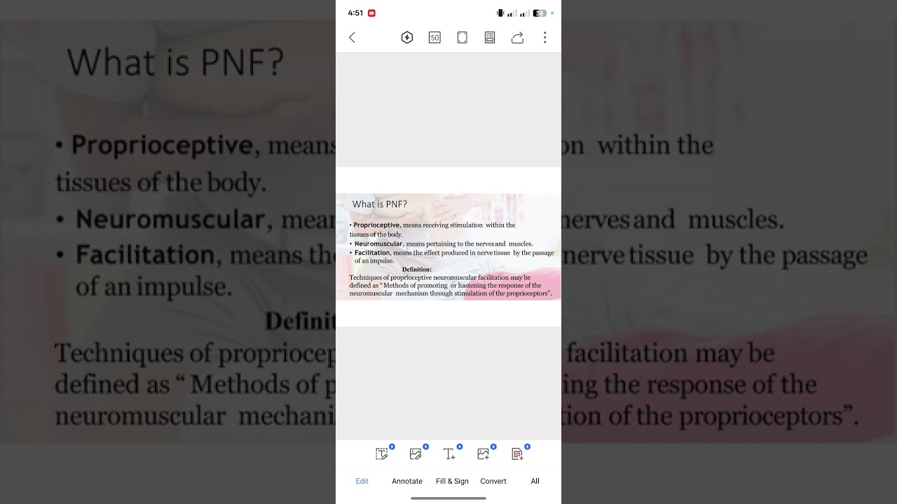 1.PNF introduction (Proprioceptive neuromuscular facilitation)