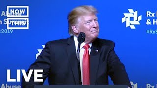 Trump Gives Speech on the Opioid Crisis at Rx Drug Abuse Summit | NowThis
