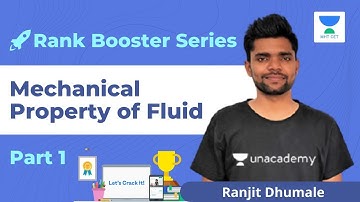 Mechanical Properties of Fluids | Part-1 | Unacademy MHT CET | Ranjit Dhumale
