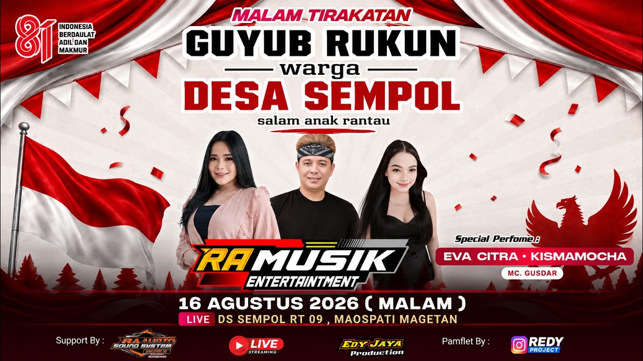 📡🔴RA MUSIK ENTERTAIMENT  II Artis Eva Citra II Kismamocha II RA AUDIO II E J PRO