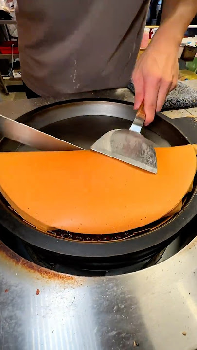 Taiwan’s Legendary Kungfu Flatbread! The Perfect Crispy Bite  #food #streetfood #crispy