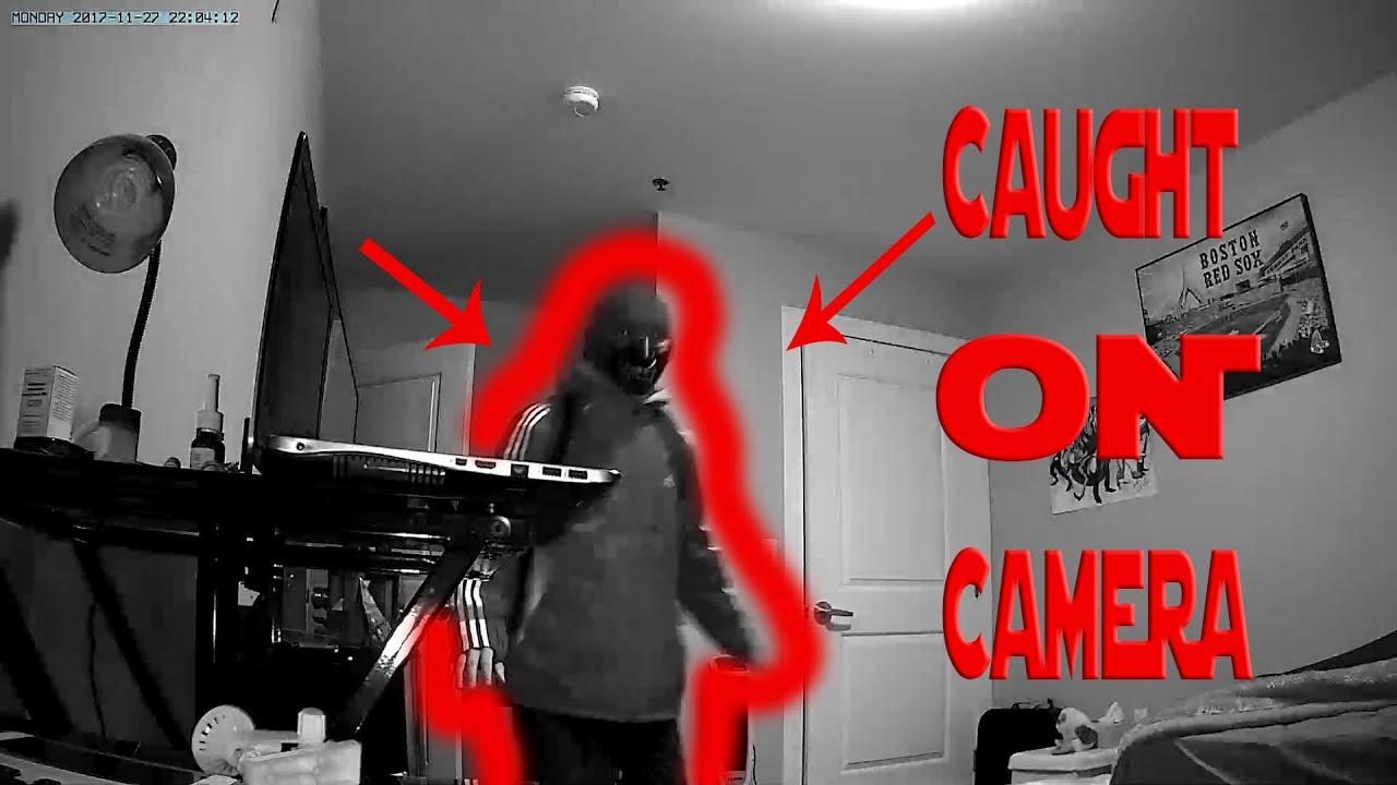 THIEF STEALING IN MY HOUSE CAUGHT ON CAMERA REAL OR FAKE ? | ANNKE ...