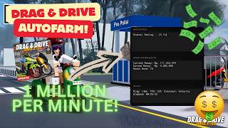 [🔥*NEW* ] Drag Drive Simulator Script (WORKING) (DRAG AUTOFARM 1 MILLION PER MINUTE!)
