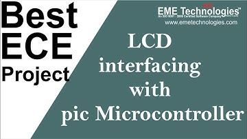 LCD interfacing with pic Microcontroller
