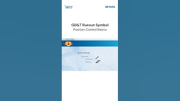 Master GD&T: Runout Symbol Tutorial | Learn precision with tolerance zones & rotational techniques.
