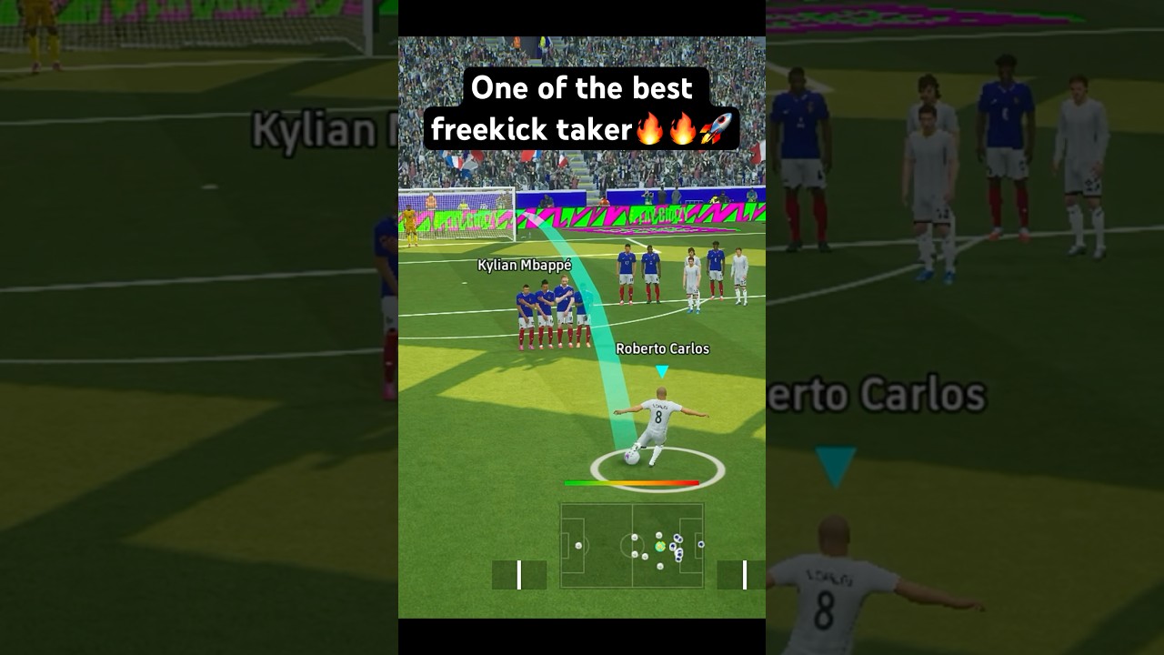 Один из лучших исполнителей штрафных ударов 🔥🔥🚀 