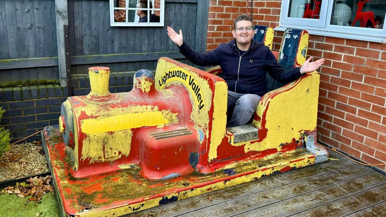 I Purchased a Roller Coaster Train from a Legendary UK Ride! I Purchased a Roller Coaster Train from a Legendary UK Ride!