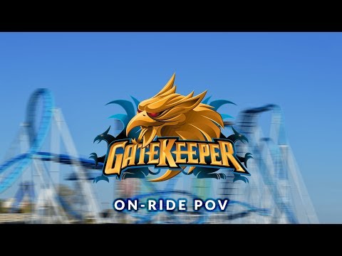 Cedar Point - Gatekeeper POV - B&M Wing Coaster
