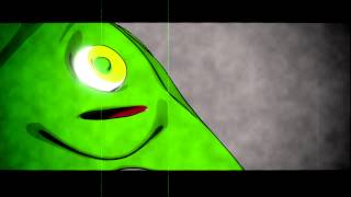 Blender 2.67 Freestyle Cartoon Monster Char Test