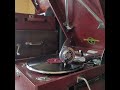 藤原 義江 ♪出船の港♪ 1928年. 1931年 (米国 victrola 盤) 78rpm record. Columbia Model No G ー 241 phonograph