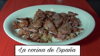 Lacón A La Plancha Con Ajo