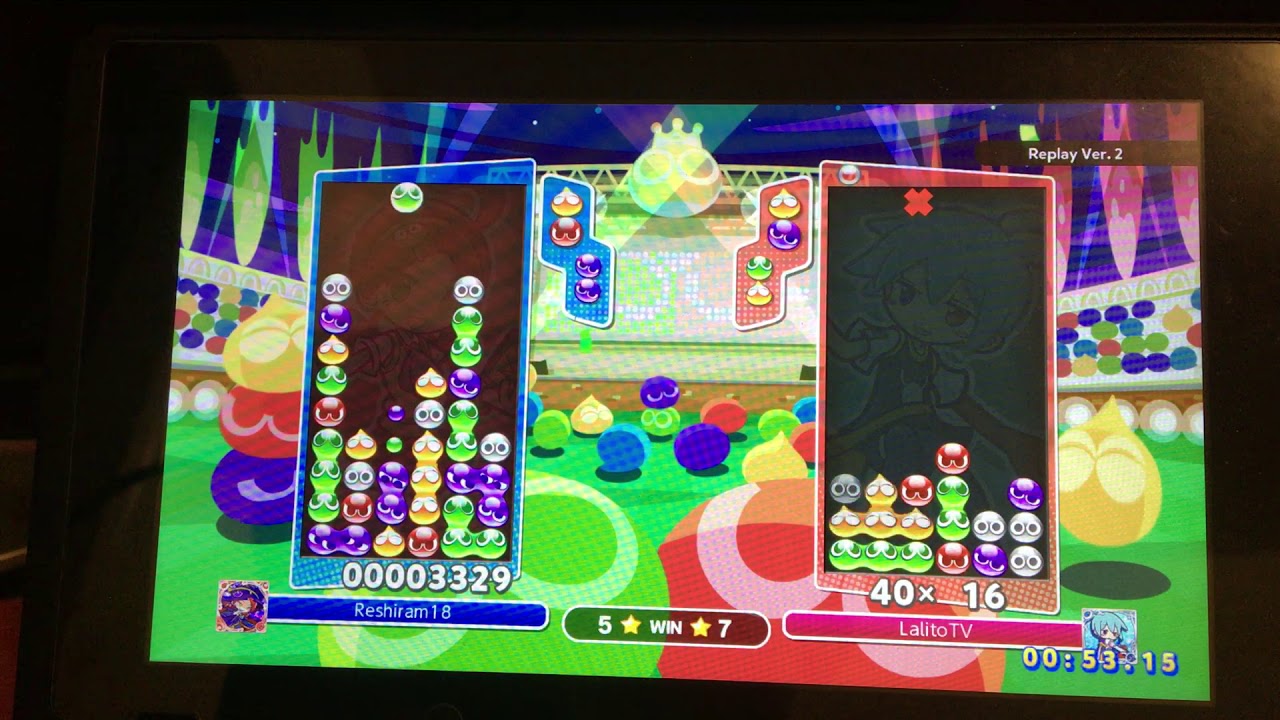 Puyo Puyo Champions FT10 - Reshiram18(Ringo) vs LalitoTV(Sig)