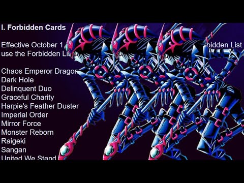 yugioh first banned card YUGIOH: EXODIA THE FORBIDDEN ONE 5 SET LDK2 COMPLETE NM 1ST EDITION : Toys & Games YuGiOh First Ban List April