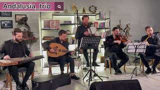 ام كلثوم فات الميعاد مقطع الليل وحرقة الاهات Andalusia trio #ام_كلثوم #فات_الميعاد #طرب