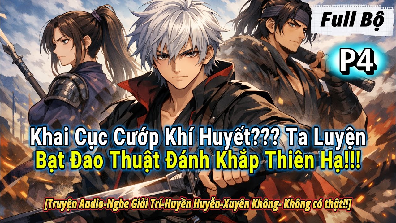 [ Full Audio ] Khai Cục Cướp Khí Huyết, Ta Luyện Bạt Đao Thuật Đánh Khắp Thiên Hạ || P4
