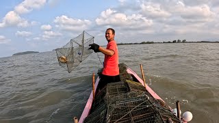 กู้ลอบดักปูทะเล🦀คนดักปูทะเลเขารู้กัน..สีน้ำทะเลแบบนี้..มีคลื่นนิดๆแบบนี้..หวานเจี๊ยบ!!EP.161