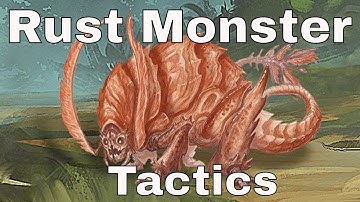 Rust Monster, Monster Tactics: D&D 5e  (Edited)