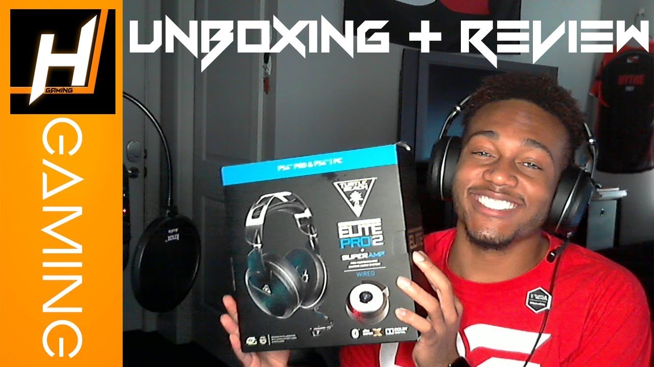 Turtlebeach Elite Pro 2 Unboxing and 
