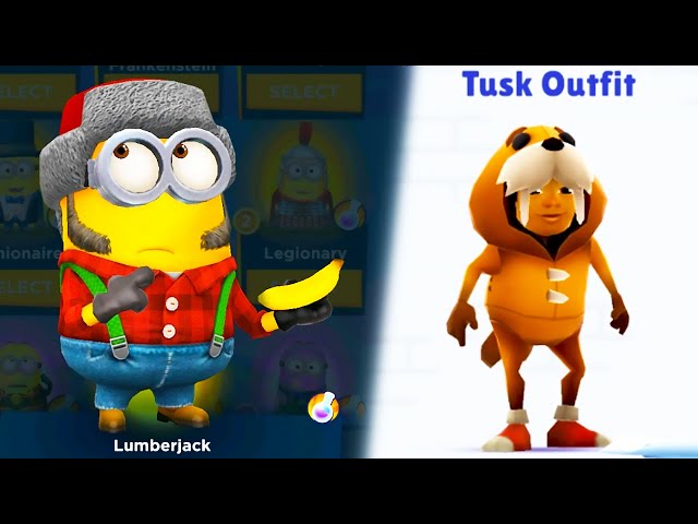 Subway Surfers - Chill out with Malik in his awesome Tusk Outfit