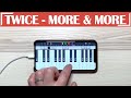 TWICE - 'MORE & MORE' cover on iPhone/아이폰 (Garageband)