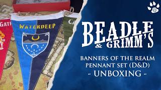 BEADLE GRIMM s - Banners of the Realm Pennant Set