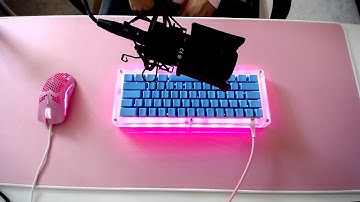 Filo60 Acrylic Keyboard Typing Test