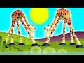 Gazoon | Story Of Two Giraffes | Jungle Book Stories | Funny Animal Cartoon For Kids