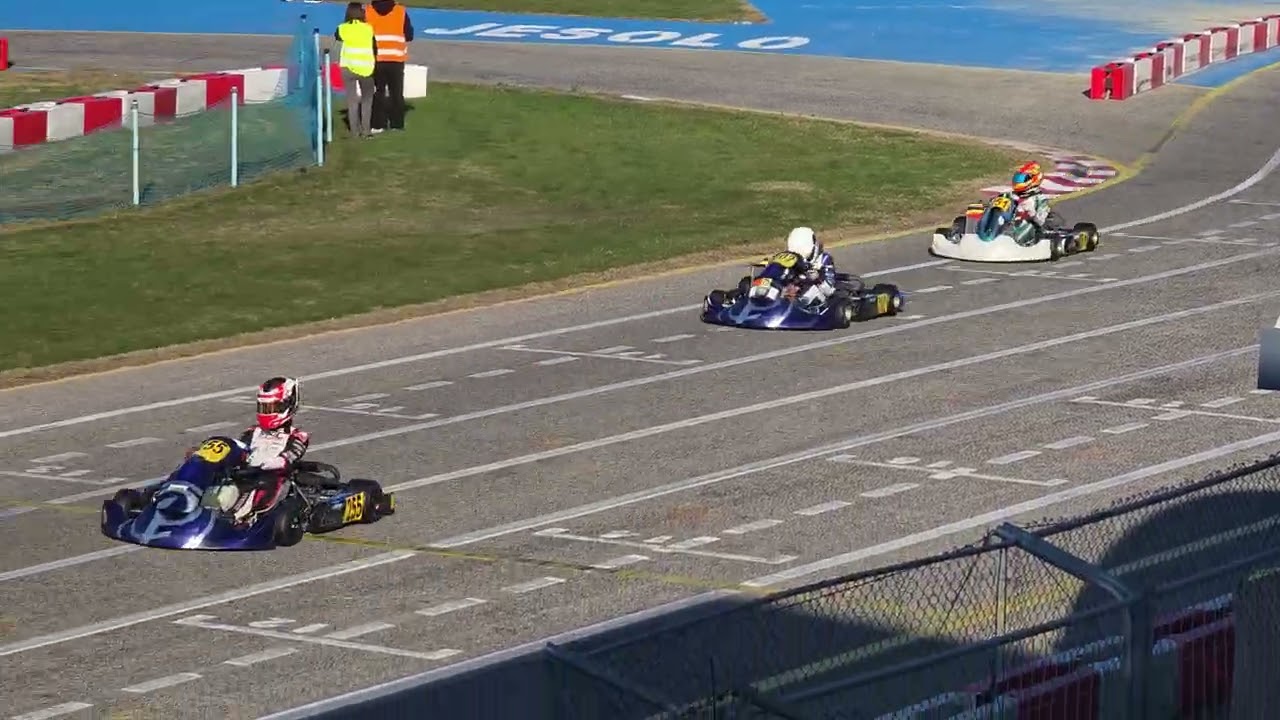 Final Jesolo Mojo Cup Rotax Max CEE 2025 Kapusta Wojciech Junior Max z p7 na p2 (oficjalne wyniki)