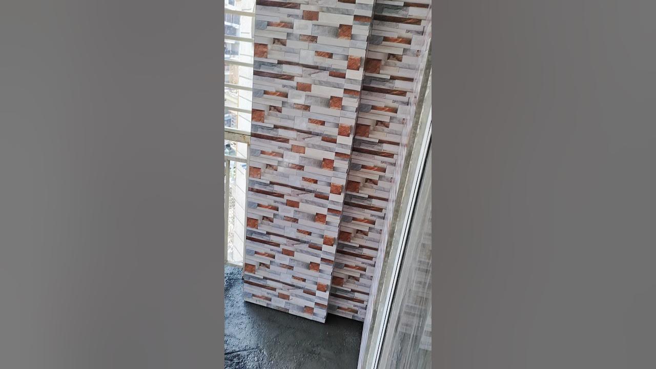 बालकनी वॉल टाइल balcony wall tile dholpuri glassi YouTube