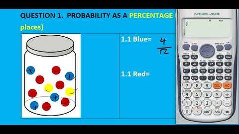 Grade 10-12 Mathslit(P1&P2):  Probability