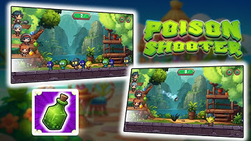 Poison Shooter || Construct 3 Game Template || Source code