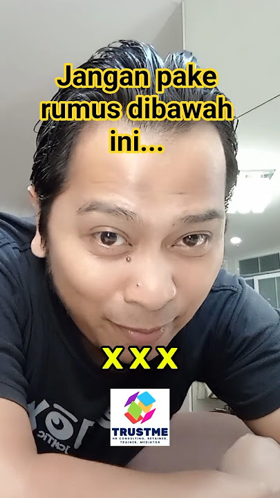 Jangan pakai rumus XXX ini, kalau gak ingin tercapai...! #edukasi  #motivasi