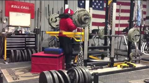 elitefts.com — Dave Tate Yoke Bar Squats 7 Weeks After Total Hip Replacement Surgery