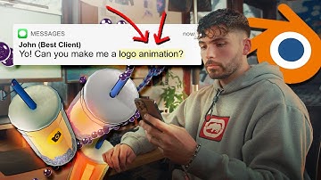 Creating a Toon-Style 3D Logo Animation | Blender